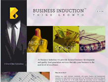 Tablet Screenshot of businessinduction.com